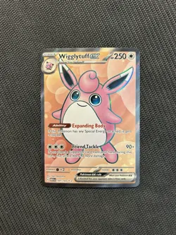 Pokemon TCG Wigglytuff ex 187/165! NM Condition! See Description! - Image 1