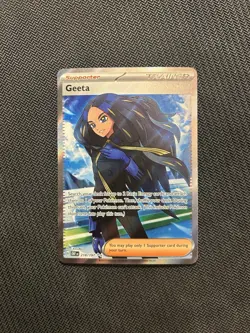 Pokemon TCG Geeta 218/197! NM Condition! See Description! - Image 1