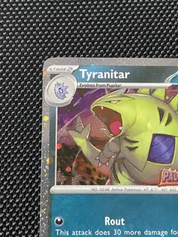 Tyranitar (Paldea Evolved Stamp) Promo 135/193 NM Pokemon TCG - Image 2
