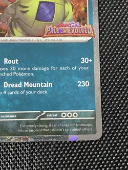 Tyranitar (Paldea Evolved Stamp) Promo 135/193 NM Pokemon TCG - Image 4