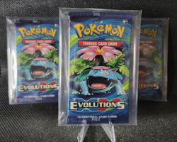 Pokemon XY Evolutions Booster Pack Mega Venusaur Art, 3 AVAILABLE - Image 1