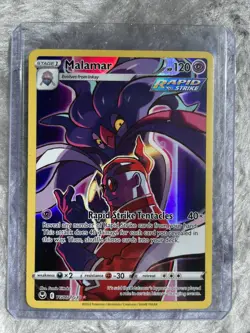 Pokemon TCG Malamar SWSH12: Silver Tempest Trainer Gallery TG06/TG30 Holo Ultra* - Image 1