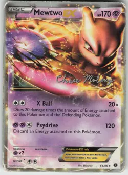 Mewtwo EX - 2012 (Chase Moloney) - World Championship Decks Pokemon - Image 1