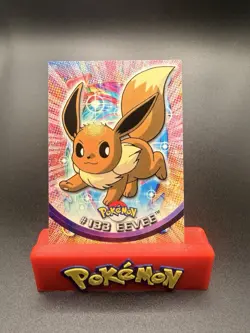 Pokemon 2000 Eevee #133 Topps TV Animation Edition Blue Label Series 3 NM+ - Image 1