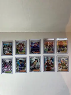 Pokemon TCG Full Art Trainer Holo Lot of 10 - Image 1