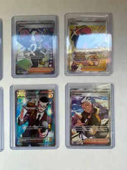 Pokemon TCG Full Art Trainer Holo Lot of 10 - Image 4