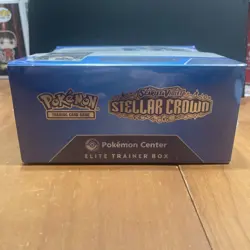 Pokemon TCG: Stellar Crown Pokemon Center Exclusive Elite Trainer Box ETB - Image 5