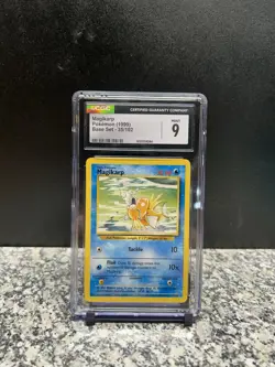 Pokemon Magikarp 1999 Base Set 35/102 Uncommon Regular CGC 9 English - Image 1