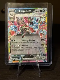 Hydreigon EX 119/191 Double Rare Half Art Pokemon TCG Surging Sparks Holo NM SSP - Image 1