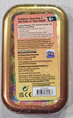 Pokemon TCG: Scarlet & Violet 151 Mini Tin SLOWPOKE & SANDSHREW - SEALED - Image 2