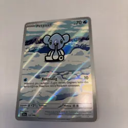 Pokemon Karte Petznief BLK 109/086 Schwarze Blitze Art Rare Deutsch NM P TCG - Image 3