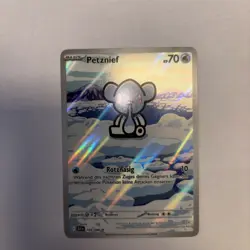 Pokemon Karte Petznief BLK 109/086 Schwarze Blitze Art Rare Deutsch NM P TCG - Image 5