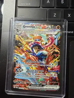 2024 POKEMON GRENINJA EX TWILIGHT MASQUERADE SPECIAL ILLUSTRATION #214/167! MINT - Image 1