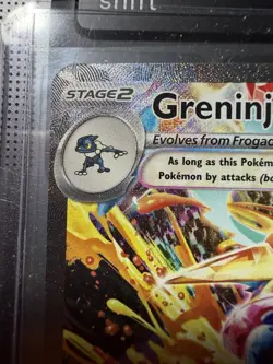 2024 POKEMON GRENINJA EX TWILIGHT MASQUERADE SPECIAL ILLUSTRATION #214/167! MINT - Image 2