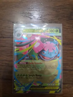 Pokemon TCG Mega Venusaur ex MEP 013 Black Star Promo Extended Art Promo Rare - Image 2