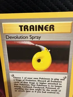 1999 Pokemon Base Set Devolution Spray 72/102 WOTC Vintage Trainer LP+ NM- - Image 2