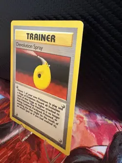 1999 Pokemon Base Set Devolution Spray 72/102 WOTC Vintage Trainer LP+ NM- - Image 3