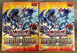 TWO Yugioh TCG: Battles Of Legend: Monster Mayhem Tuck Box 1st Edition / Sealed - Image 1