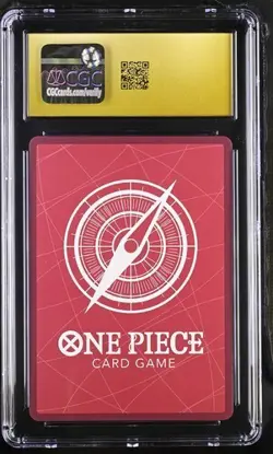 ✨✨ CGC 10 Pristine One Piece Gol D. Roger OP13-003 L Alternate Art Parallel Jpn - Image 2