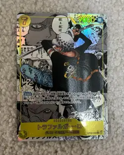 Trafalgar Law OP10-119 Manga ALT ART Parallel One Piece Card Japanese - Image 1
