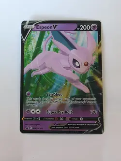 2022 Pokemon Espeon V SWSH201 Sword & Shield Promo Cards Holo - Image 1
