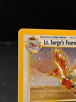 Lt. Surge's Fearow 007/132 Gym Heroes Holo - LP - Pokemon Card - Image 4