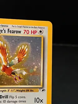 Lt. Surge's Fearow 007/132 Gym Heroes Holo - LP - Pokemon Card - Image 5