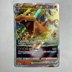 Pokemon TCG Charizard VSTAR Holo Ultra Rare Card 018/172 NM - Image 1