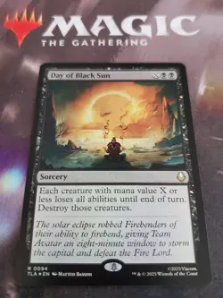 Mtg. Day of Black Sun. Foil. Avatar The Last Airbender. Pack Fresh - Image 1