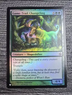 Game-Trail Changeling - NM - Morningtide - MTG Magic - Foil - Image 1