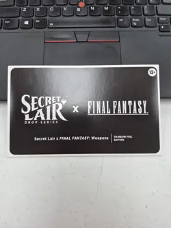 Magic the Gathering Secret Lair x Final Fantasy WEAPONS Rainbow Foil Edition - Image 1