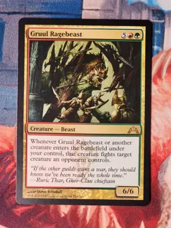 Gruul Ragebeast Gatecrash Magic Gathering MTG GTC - Image 1