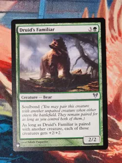 Druid's Familiar The List Reprints Magic Gathering MTG - Image 1