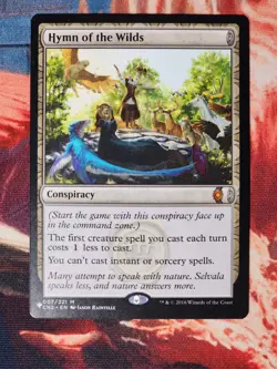 Hymn of the Wilds The List Reprints Magic Gathering MTG - Image 1