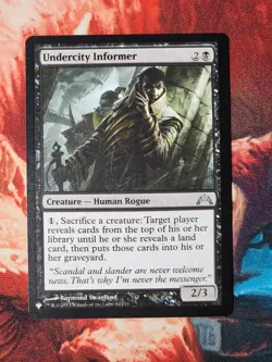 Undercity Informer The List Reprints Magic Gathering MTG PLST - Image 1