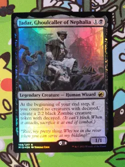 Jadar, Ghoulcaller of Nephalia Foil Innistrad: Midnight Hunt Magic MTG MID - Image 1