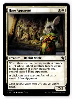 Hare Apparent 15 Foundations Normal NM - Image 1