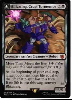 Blitzwing, Cruel Tormentor Mythic -Universes Beyond: Transformers 4 NM - Image 1