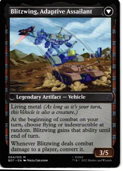 Blitzwing, Cruel Tormentor Mythic -Universes Beyond: Transformers 4 NM - Image 2