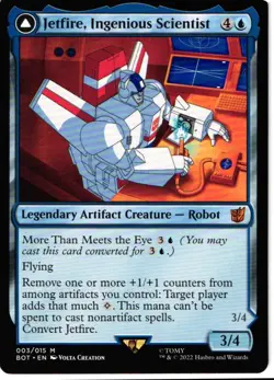 Jetfire, Ingenious Scientist Mythic -Universes Beyond: Transformers 3 NM - Image 1