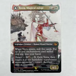 Terra, Magical Adept // Esper Terra - Borderless - Final Fantasy #0323 MTG Magic - Image 1