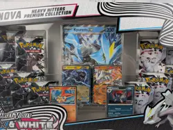 Pokemon Sealed Black Bolt & White Flare Unova Heavy Hitters Premium Collection - Image 4