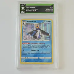 Empoleon 037/172 Brilliant Stars Holo Rare Pokemon Card 2022 Degree 8 - Image 1