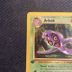 ARBOK - 31/62 - 1st Edition Fossil - Uncommon - Pokemon Card - NM - Image 3