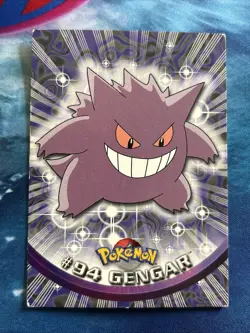 Gengar #94 2000 Topps Pokemon Blue Logo TV Animation Edition LP Pokemon Card - Image 1
