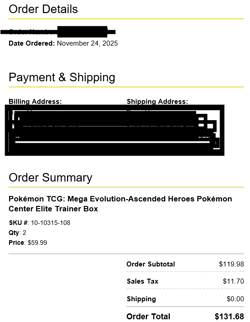 PRESALE: 1x Pokemon Center Ascended Heroes Elite Trainer Box - Image 1