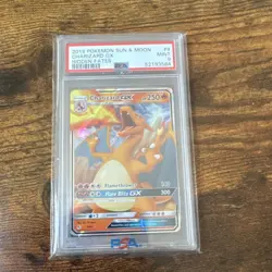 Pokemon 2019 Charizard GX Hidden Fates 9/68 Holo Ultra Rare PSA 9 - Image 1
