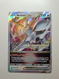 Pokemon - Arceus Vstar - 123/172 - Brilliant Stars - Ultra Rare - NM - Image 3