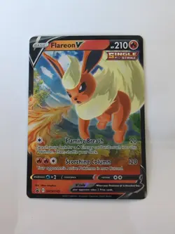 2021 Pokemon Flareon V SWSH149 Sword & Shield Promo Cards Holo - Image 1