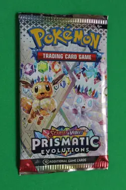 POKEMON SCARLET & VIOLET PRISMATIC EVOLUTIONS 1 BOOSTER PACK SEALED - Image 1